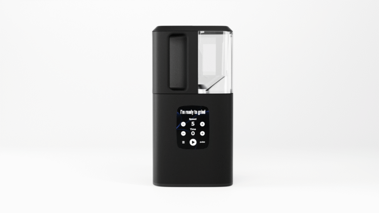 a modern and compact blender with a sleek design
